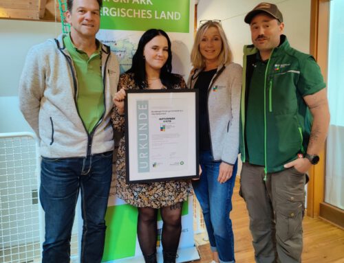 Kita Herkenrath ist offiziell als „Naturpark-Kita“ zertifiziert